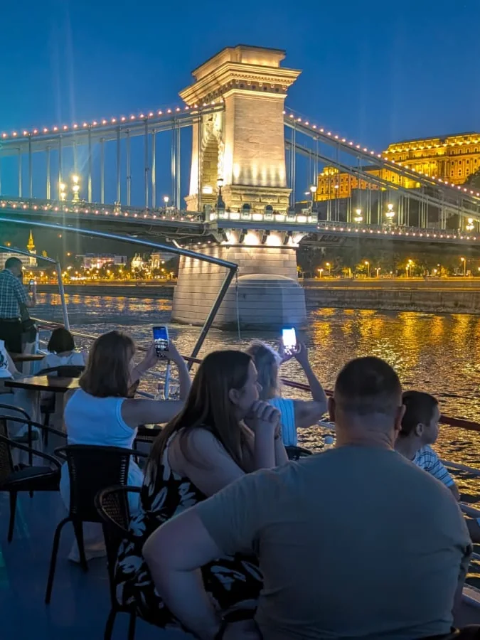 Queen Wilma night cruise on the Danube